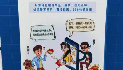 你看中高额收益 他却盯上你本金!近期百万元投资理财电诈案多发