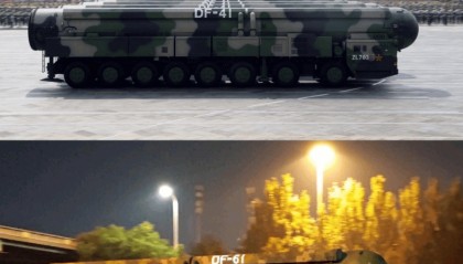 九三阅兵结束,解放军用东风核导弹,向全世界发出了“战略宣告”!