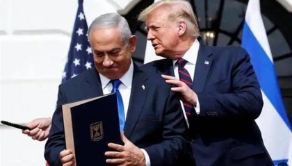 内塔尼亚胡称特朗普是“以色列有史以来最伟大的朋友”