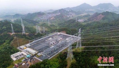 浙江金华：中国首个全模块化建设超高压变电站投运