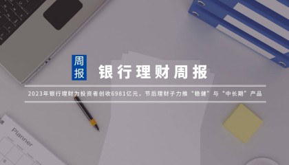 银行理财周报|2023年银行理财为投资者创收6981亿元