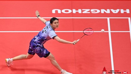 世界羽联总决赛再传喜报，国羽女单2将韩悦、王祉怡携手晋级4强