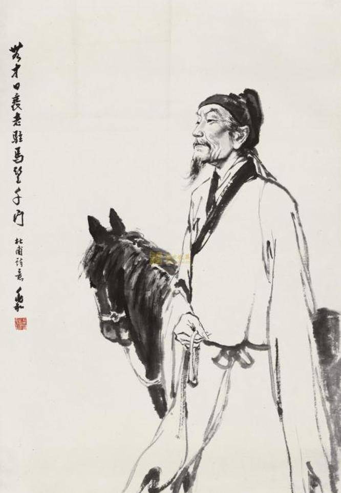 杜甫：人皆视我白发愁容，尚知我年少与情深，破屋笑听雨？