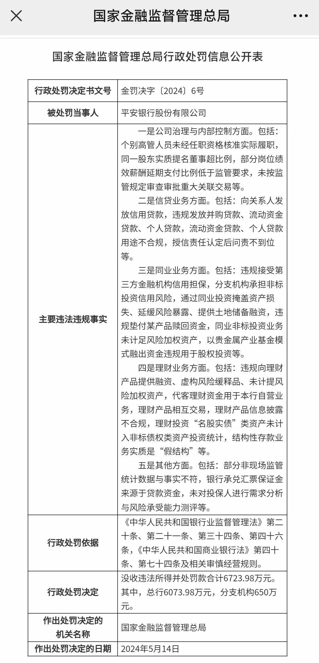 遭“重罚”，并非平安银行面临的最大“难题”