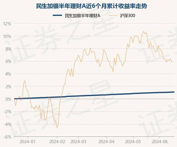 6月19日基金净值：民生加银半年理财A最新净值1.0018