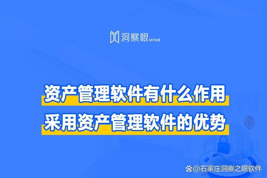 软件资产管理,无形资产的管理，采用资产管理软件的优势