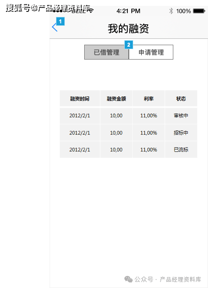 妈妈资本投资理财APP产品Axure RP原型.rp